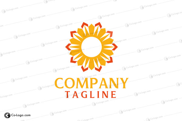 logo for sale : energy-flower